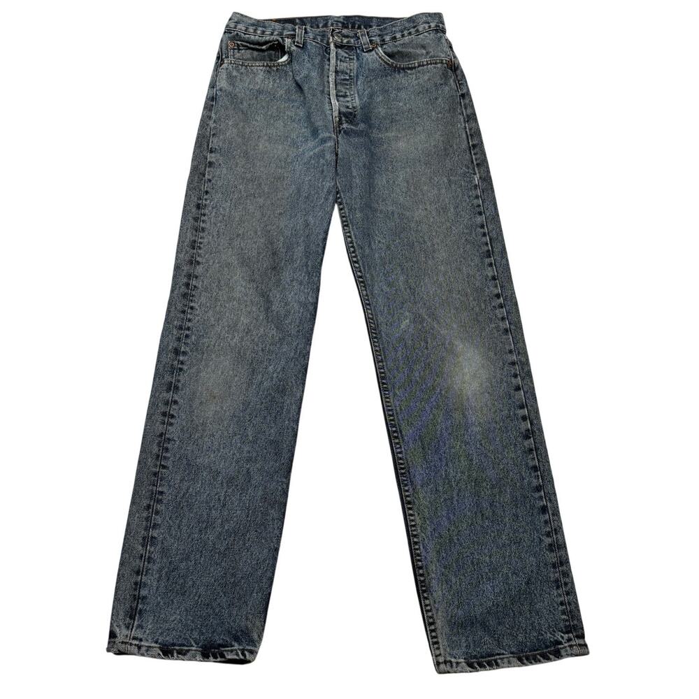 Vintage 90s Levis 501 Button Fly Cotton Jeans Mens 32x32 actual 30x31 Streetwear